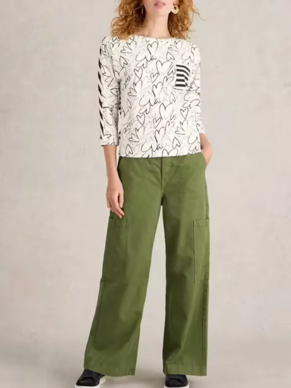 Regular Crew Neck Top