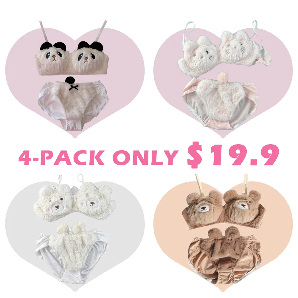 🔥Last Day 80% Off-Plushy Set 2-Pieces Lingerie set