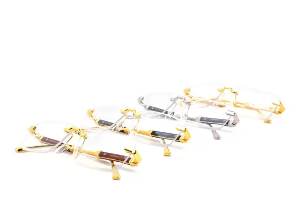 12-Pack Modern Rimless Rectangle Sunglasses
