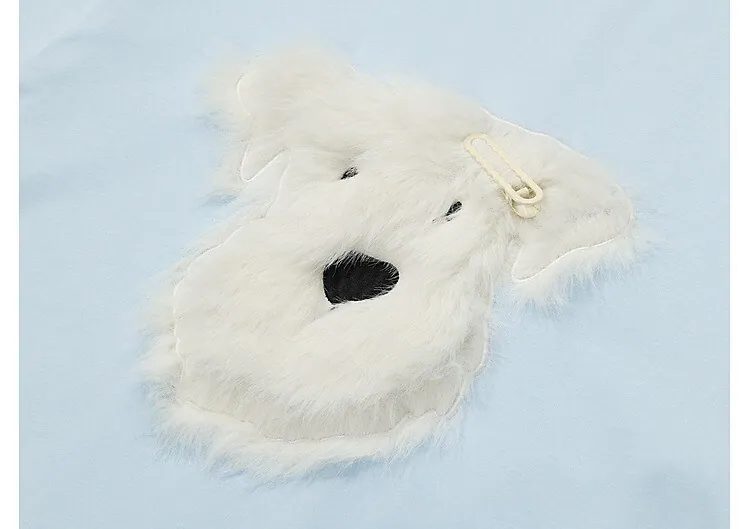 3D Puppy Graphic Tee