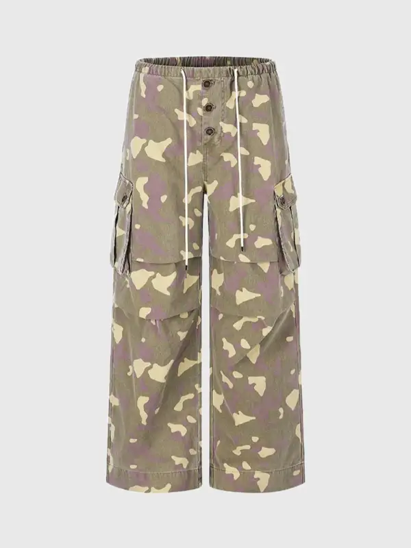 Casual Camouflage Cargo Pants