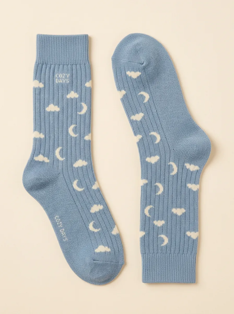 Textured Classic Casual Socks