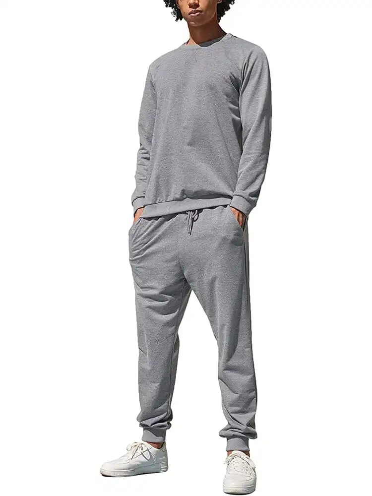 Athletic Casual Tracksuit Two Piece Set