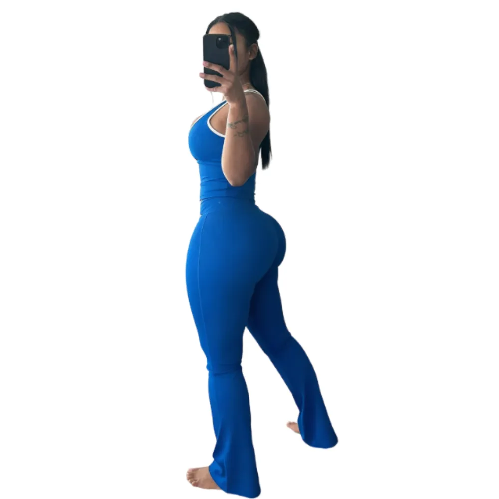 Women's Sleeveless Gym Yoga Outfit