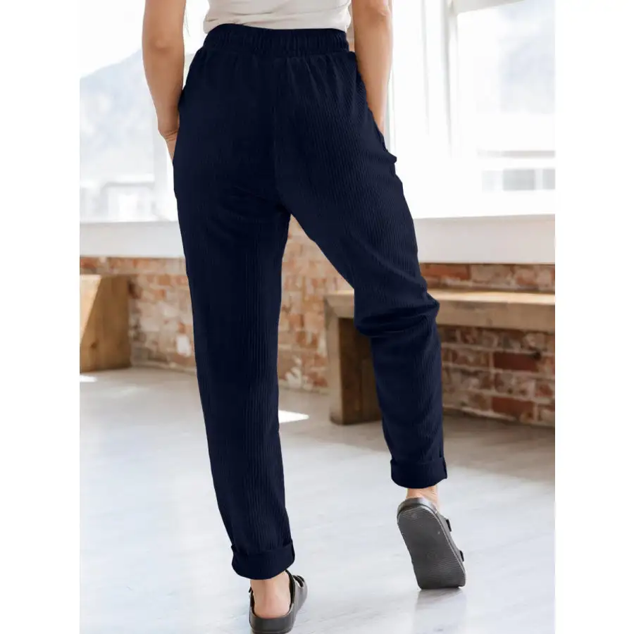Everyday Drawstring Pants with Pockets