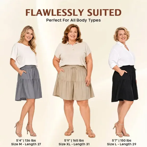 🔥Last Day💥Women's Lightweight Stretch Comfy Flowy Shorts🔥8-Pack Only $24