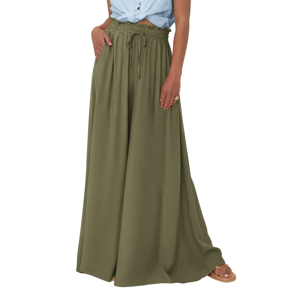 Women's High WaistedWide Leg Pants-🔥8-Pack- Only $24