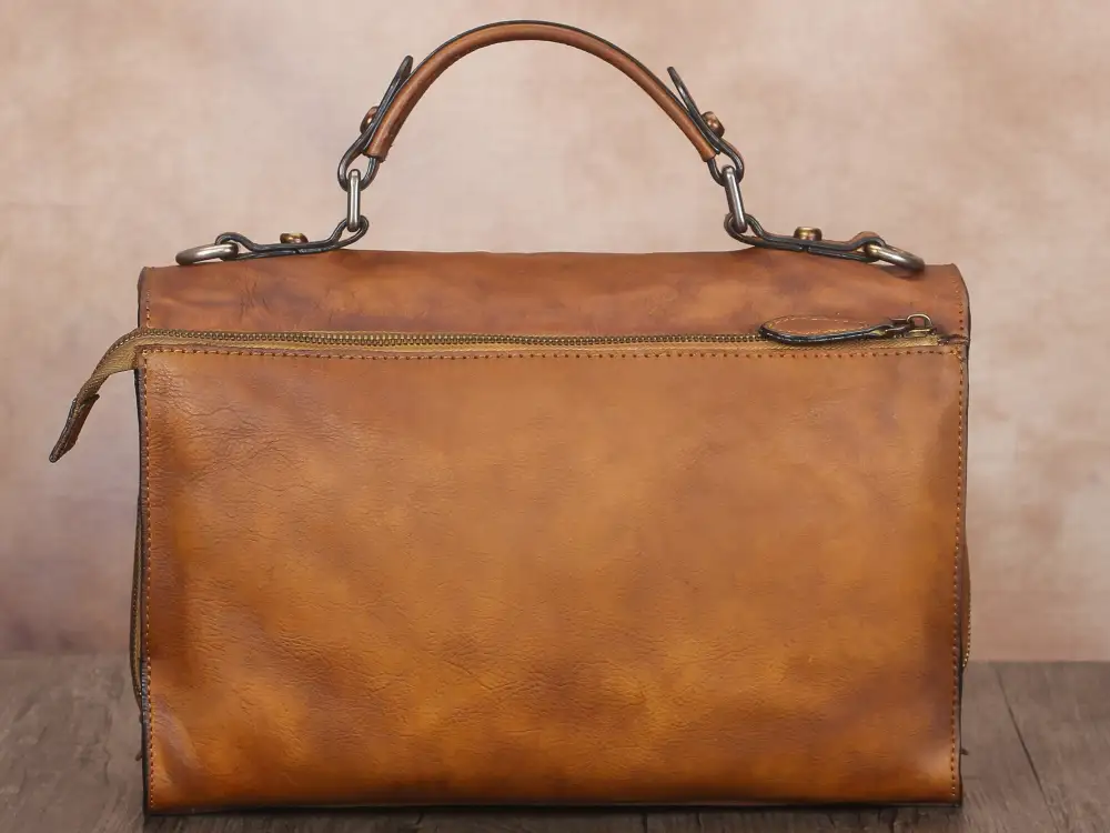 Leather Messenger Shoulder Purse