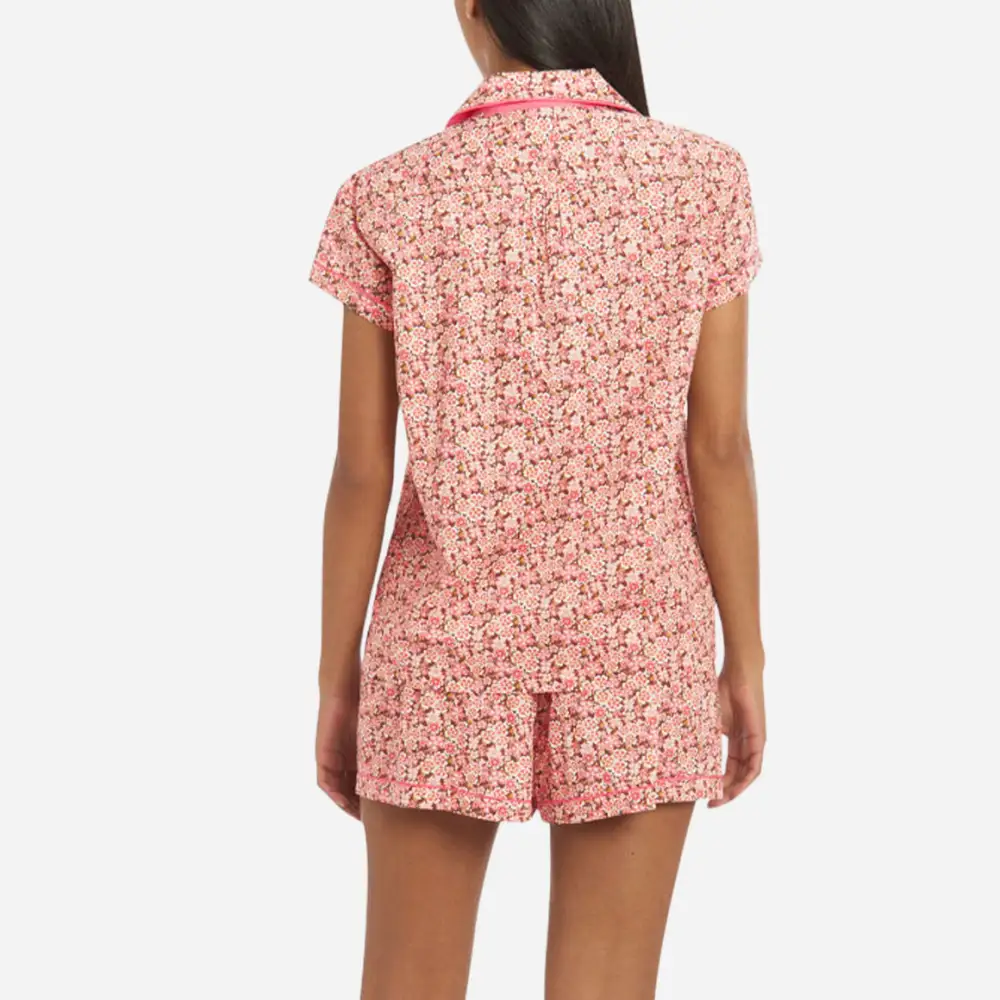 Liberty Print Floral Cotton Short PJ Set