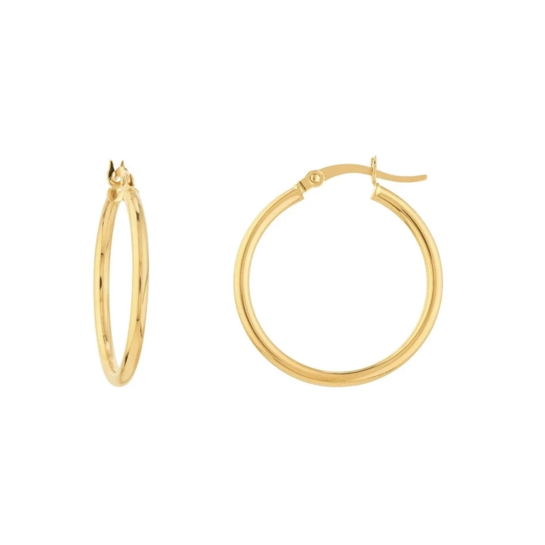 Minimal Classic Hoop Earrings
