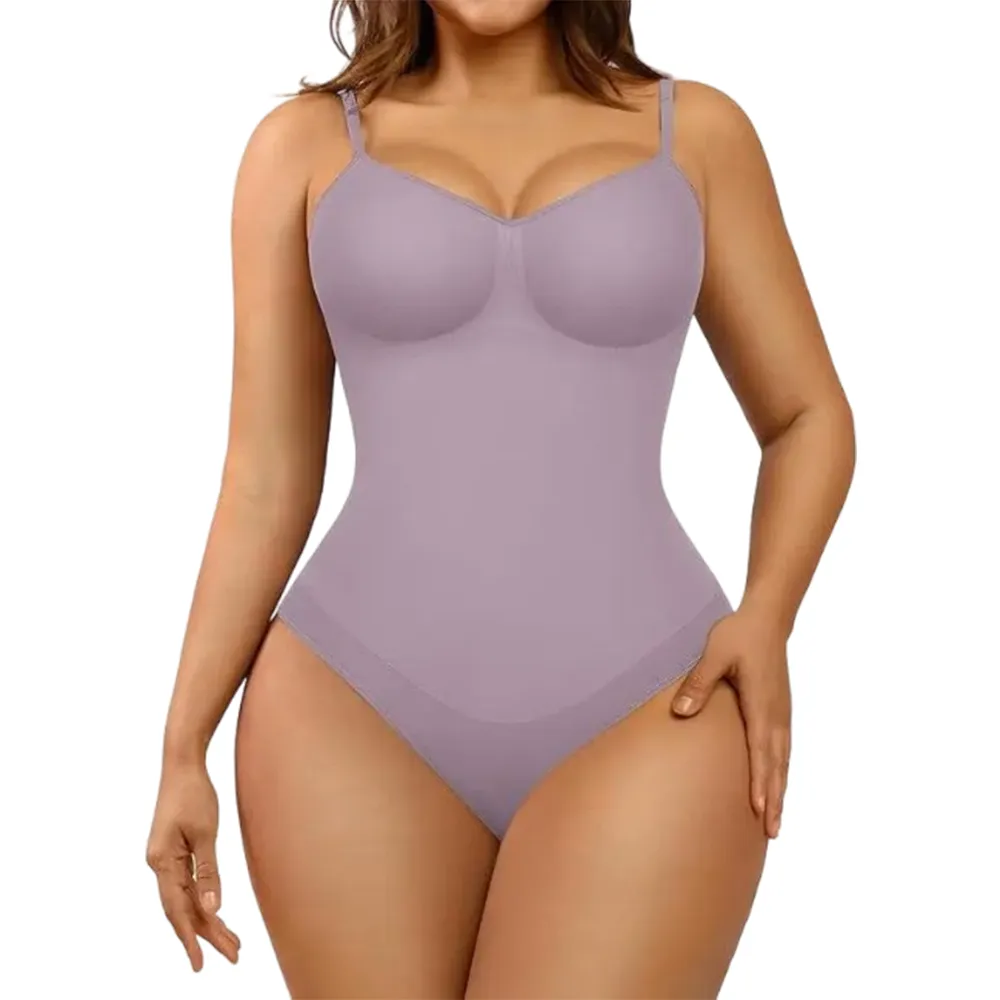 Women's Seamless Slimming Thong Bodysuit Jumpsuit
