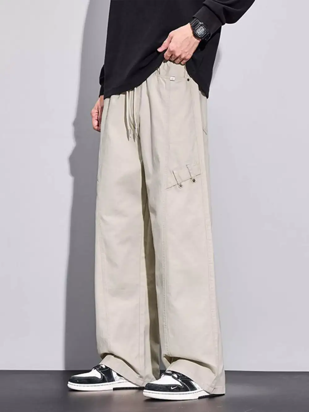 Refined Men's Plus Size Loose Fit Casual Pants