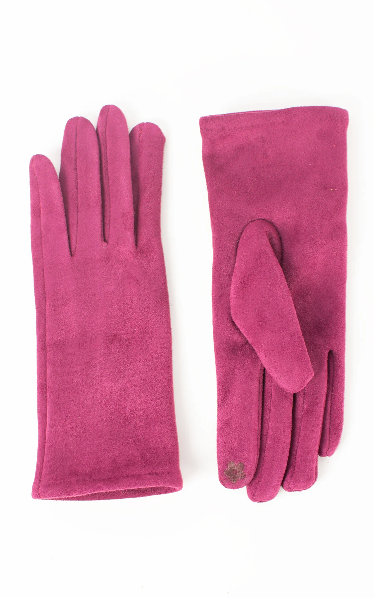 Elegant Thermostatic Faux Leather Gloves