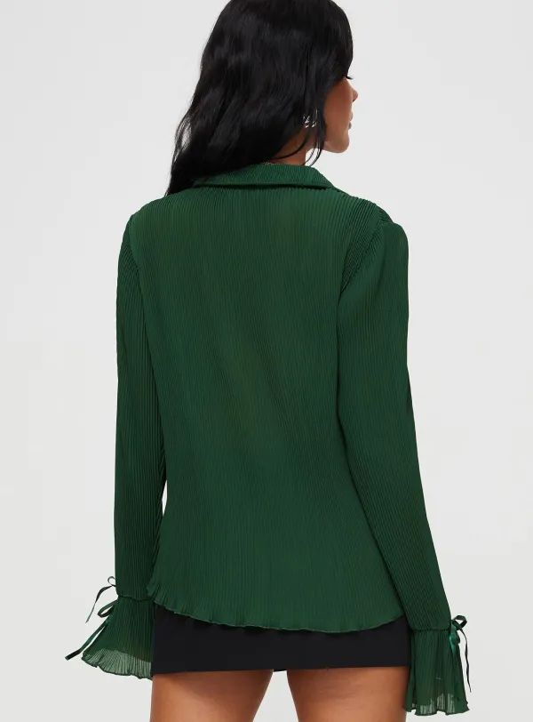Softly Structured Button Up Collared Shirt