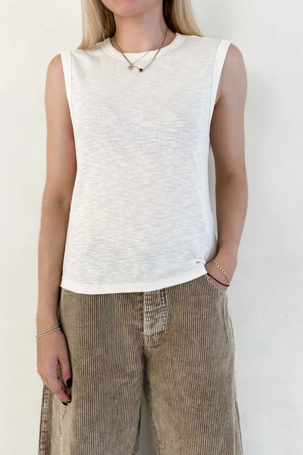 Soft Cotton Tank Top