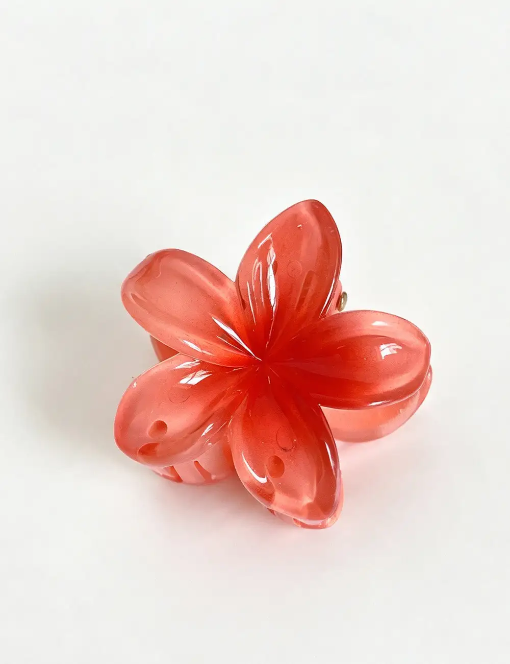 Plumeria Flower Shape Mini Hair Hair Claw Clip