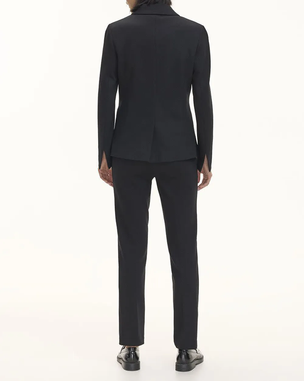 Fitted One-Button Blazer  Modern Stretch