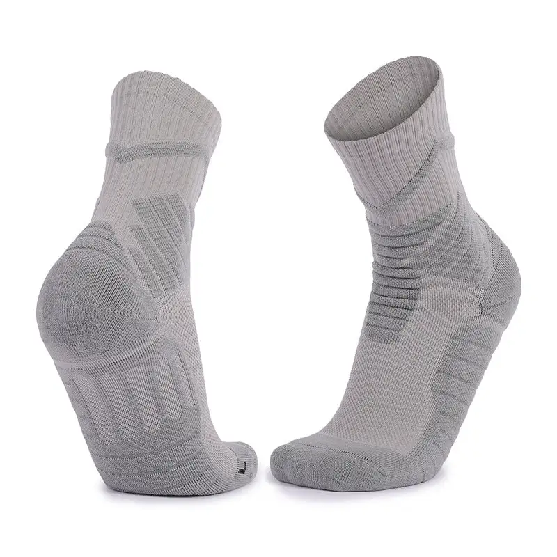 Versatile Cotton Athletic Crew Socks