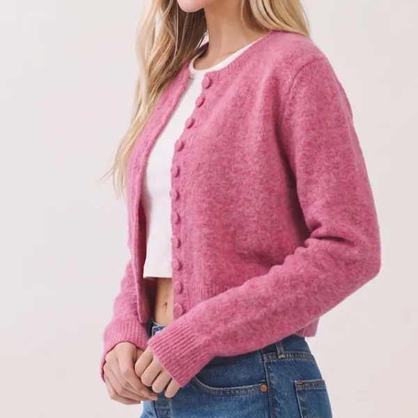 Soft Textured Cardigan