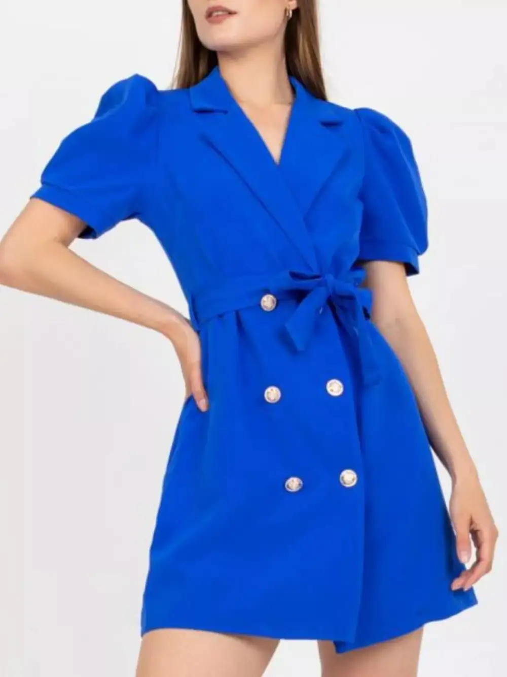 Soft Touch Tie Waist Mini Dress