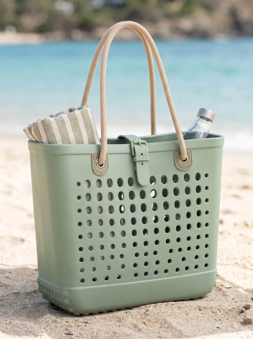 Bayfront Holiday Waterproof Tote