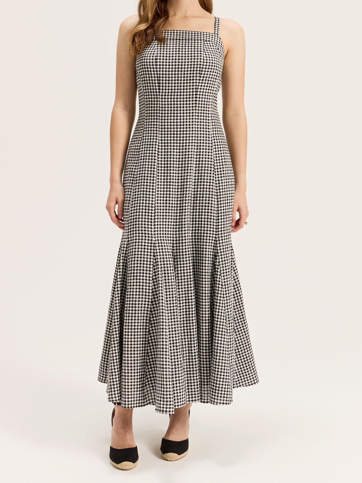 Courtside Check Dress