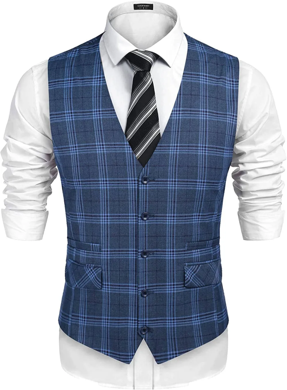 Slim Fit Business Suit Vest Jacket