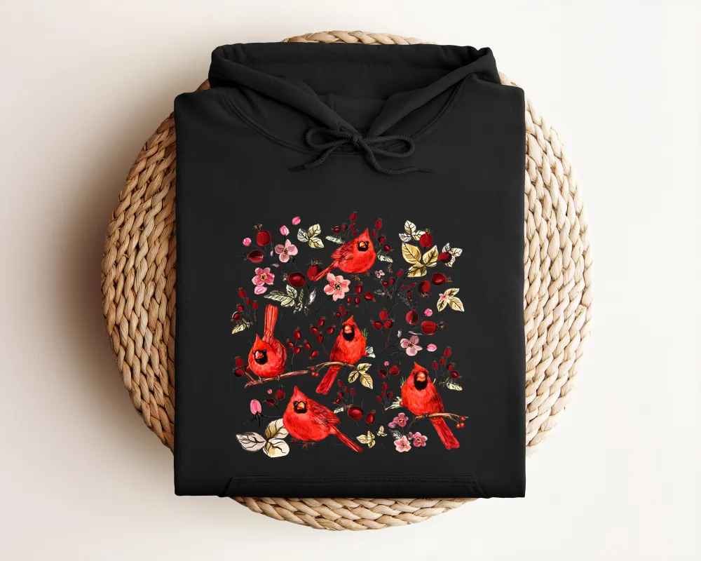 Songbird Graphic Pullover Hoodie