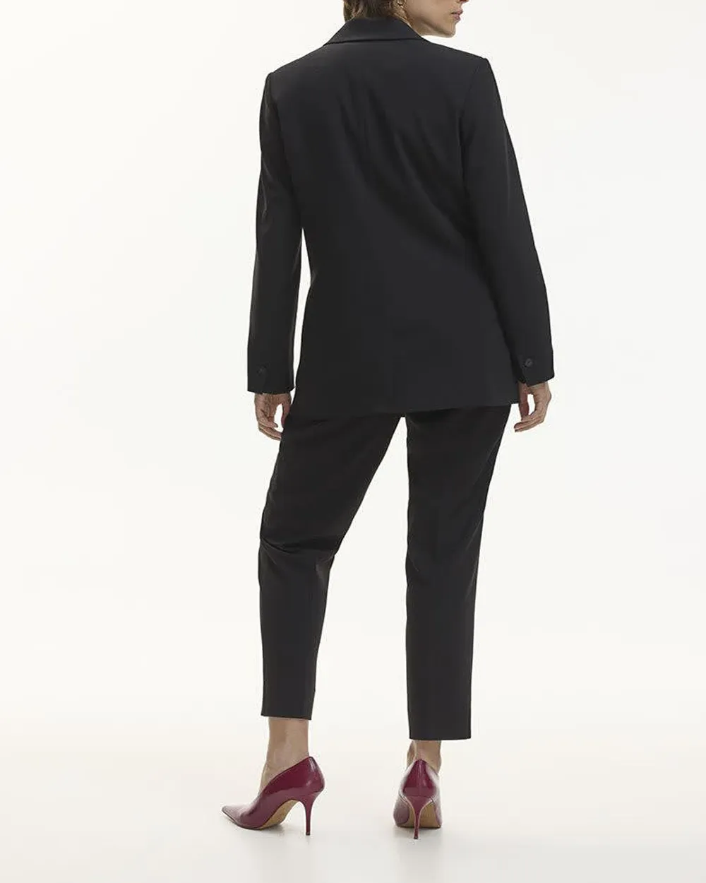 One-Button Blazer Elegance