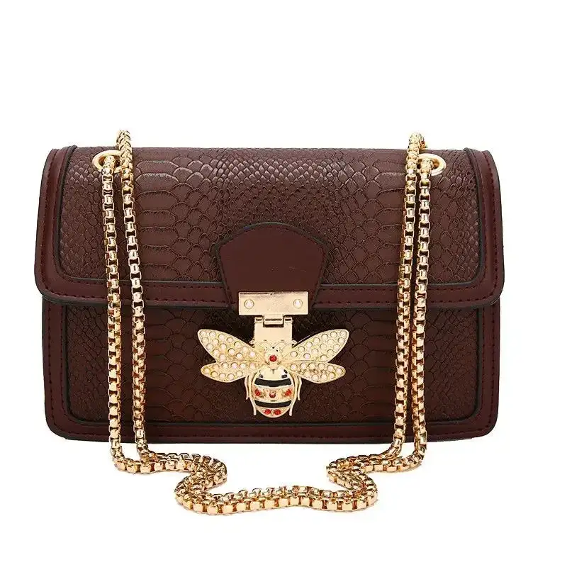 Structured Zip-Top Shoulder Bag