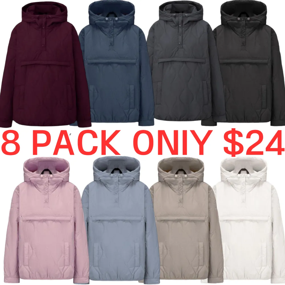 Women's Packable Puffer Hoodie Coat