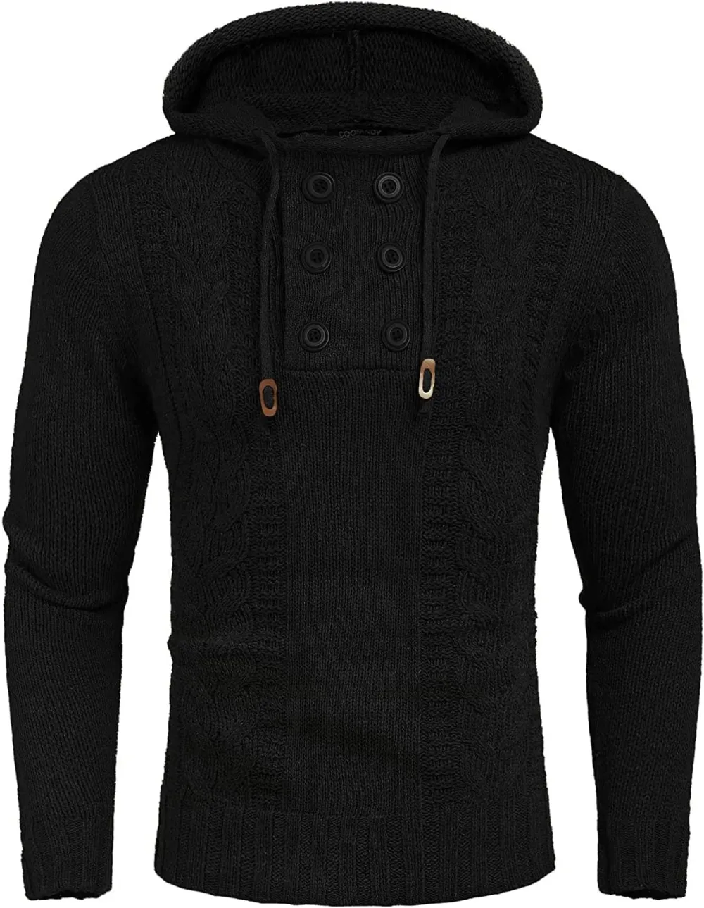 Casual Pullover Knitted Hoodies