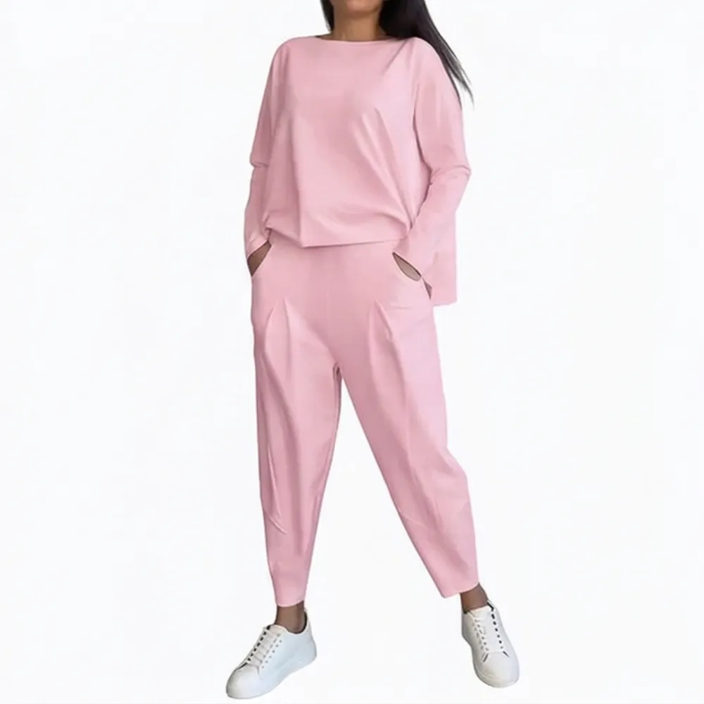 Cotton Two Piece Lounge Set