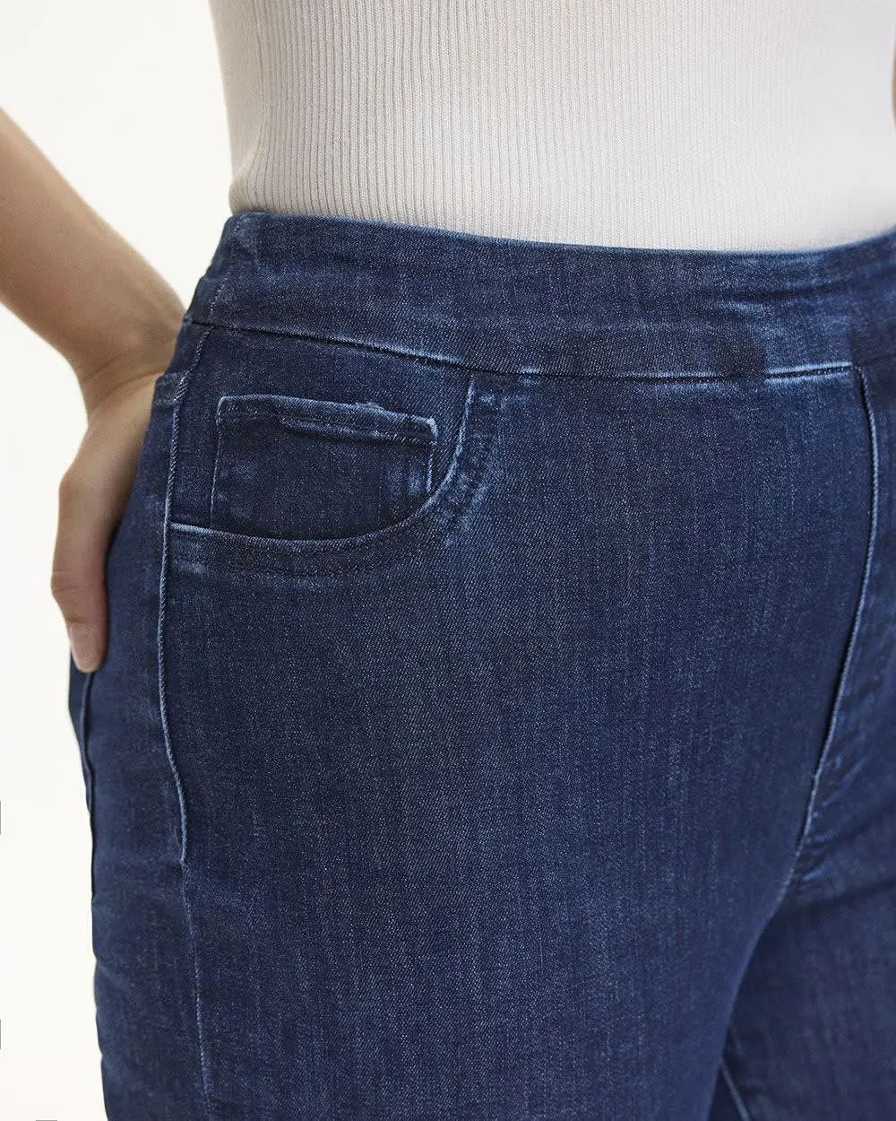 Casual Style Denim Legging Pants