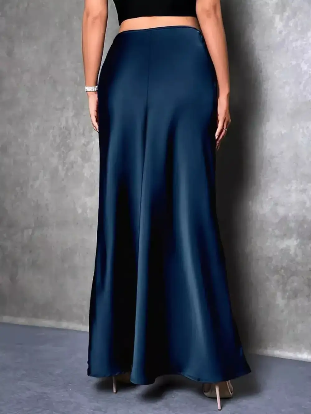 Satin Maxi Skirt