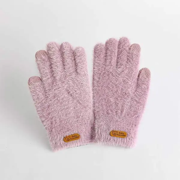 Women'S Knitted Touchscreen Warm Gloves 69429036C