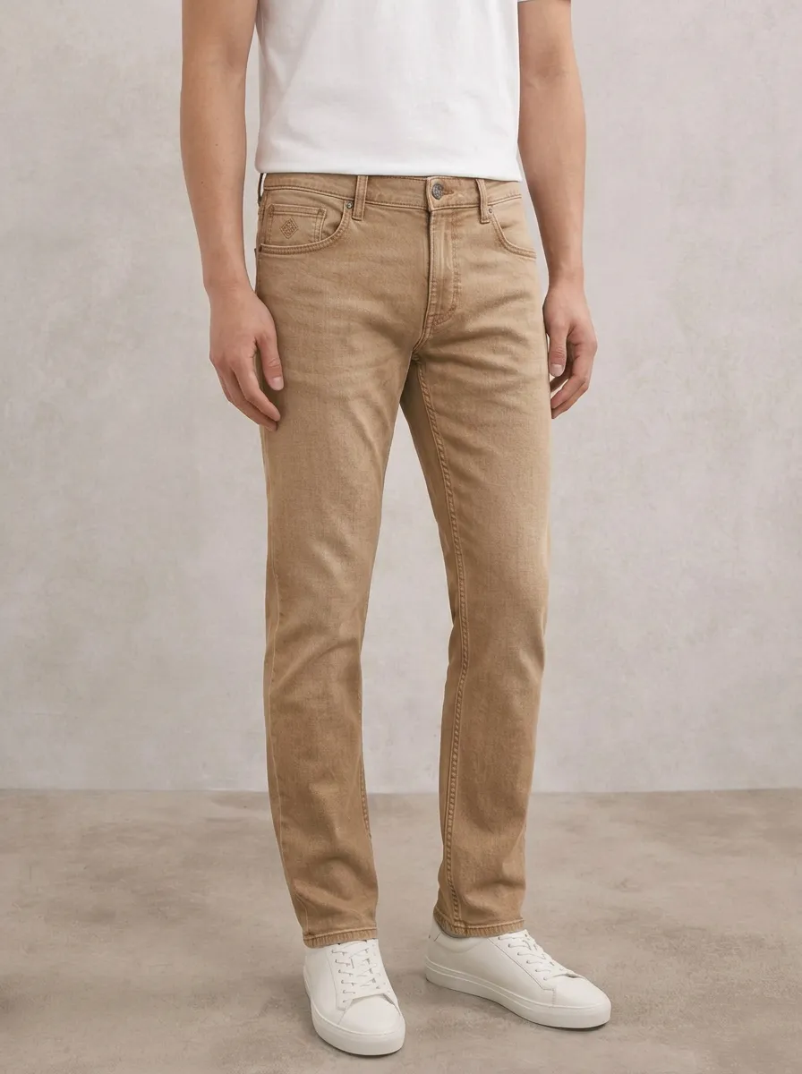 Men's Streamlined Everyday Casual Wear Stretch Denim Jeans