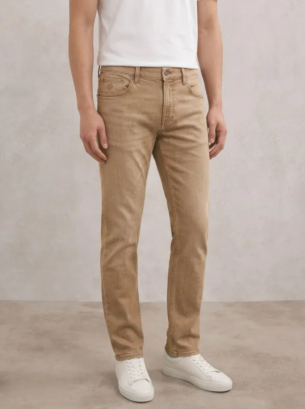 Men's Streamlined Everyday Casual Wear Stretch Denim Jeans