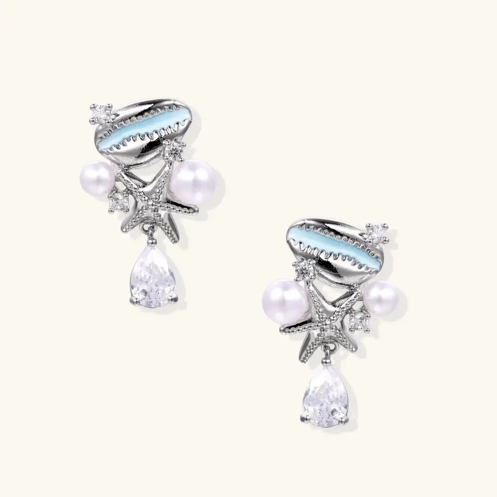 Ocean Dreams Drop Earrings