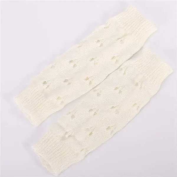 Knitted Wool Warm Open Toe Arm Sleeves 64027272C