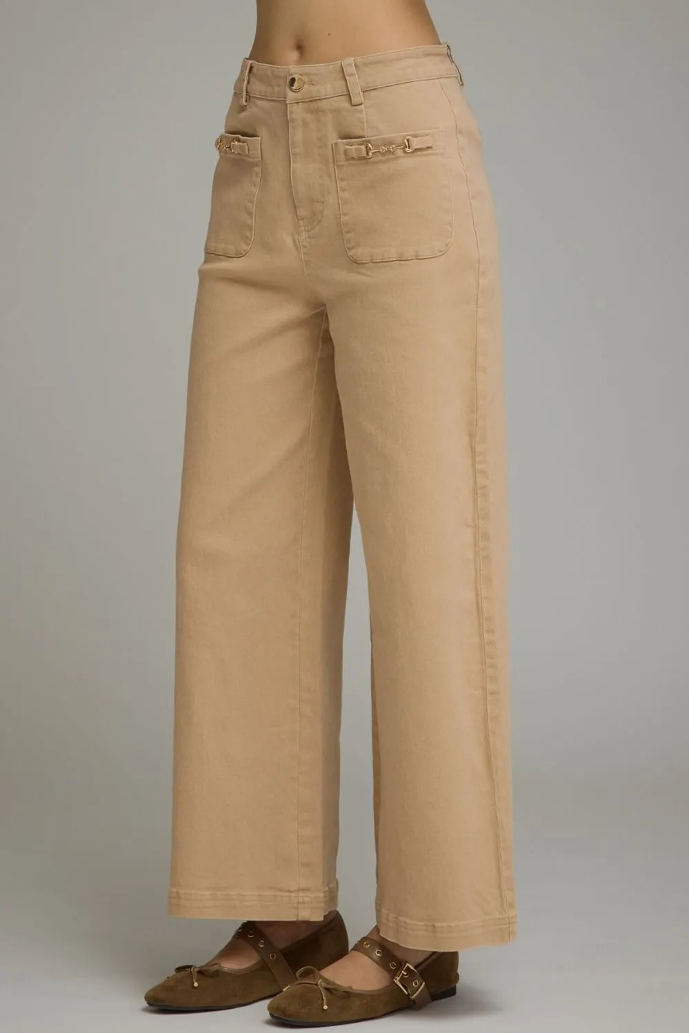 Hardware Detail Pants
