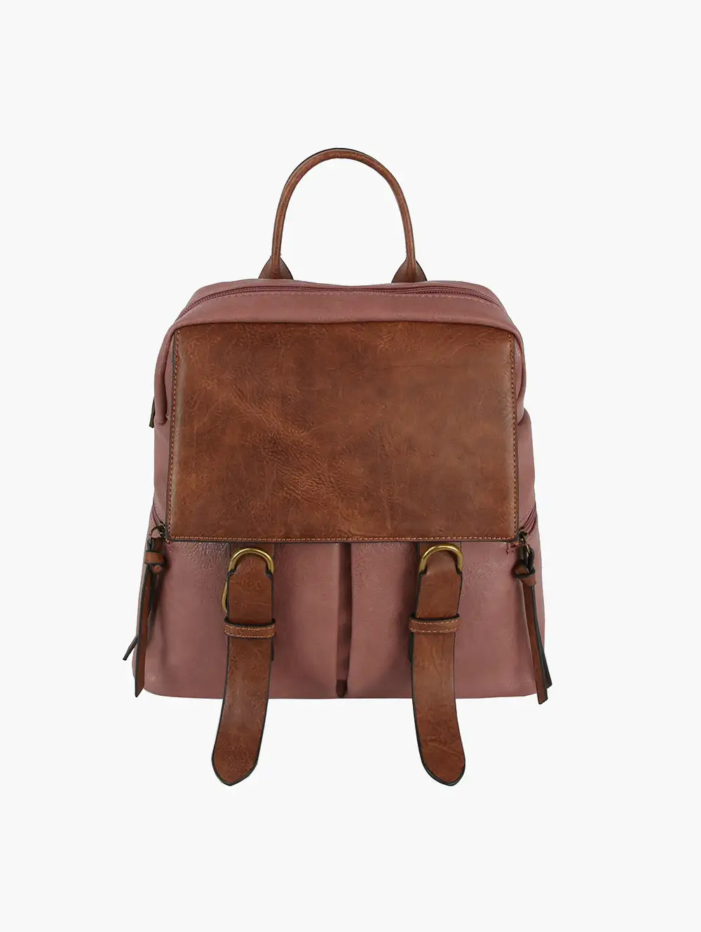 Textured Travel Backpack Purse