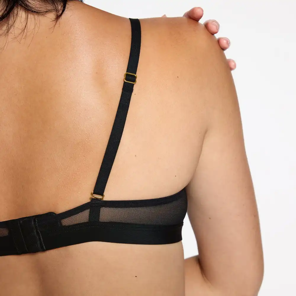 Feelgood Wirefree T-Shirt Bra Black