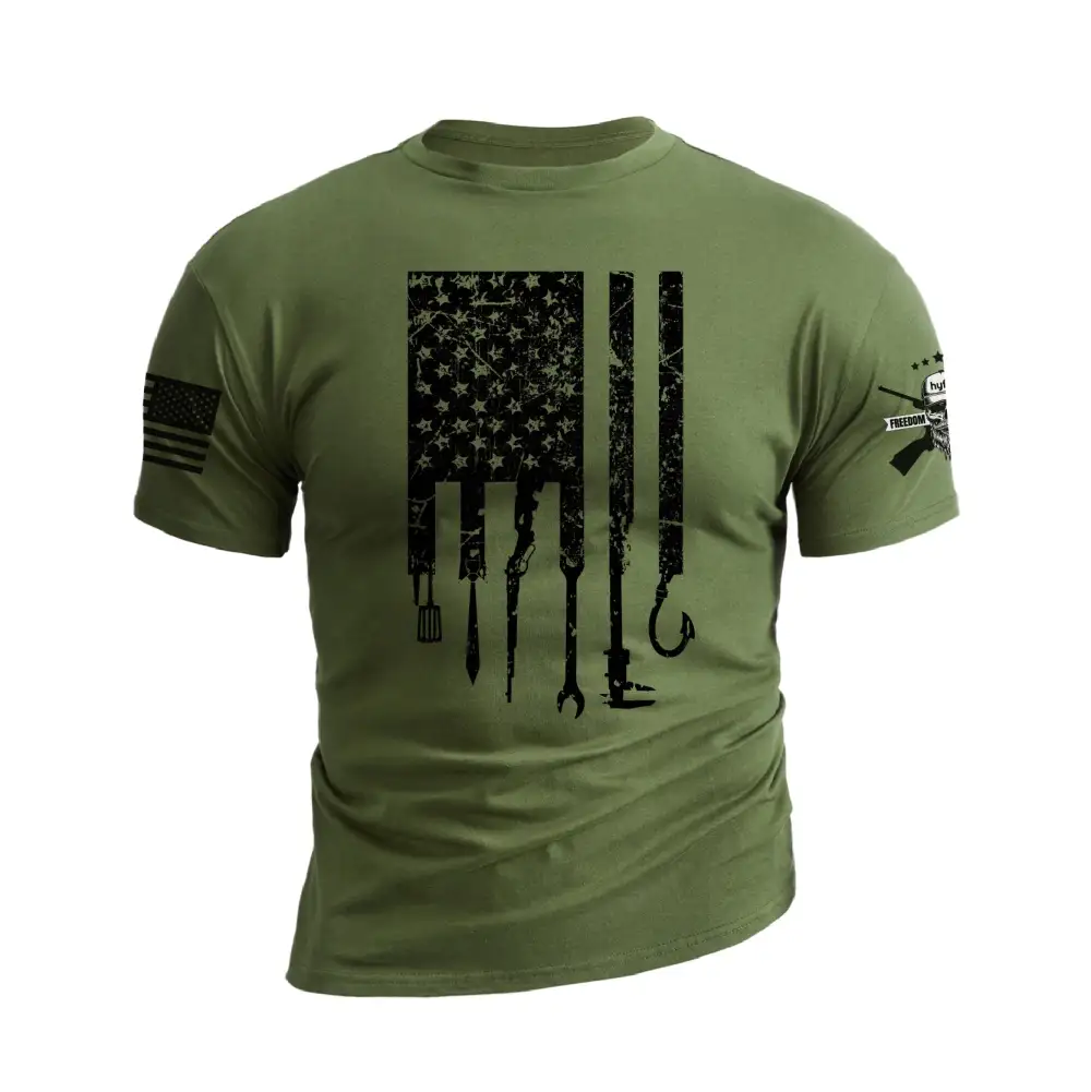 USA FLAG GRAPHIC TEE