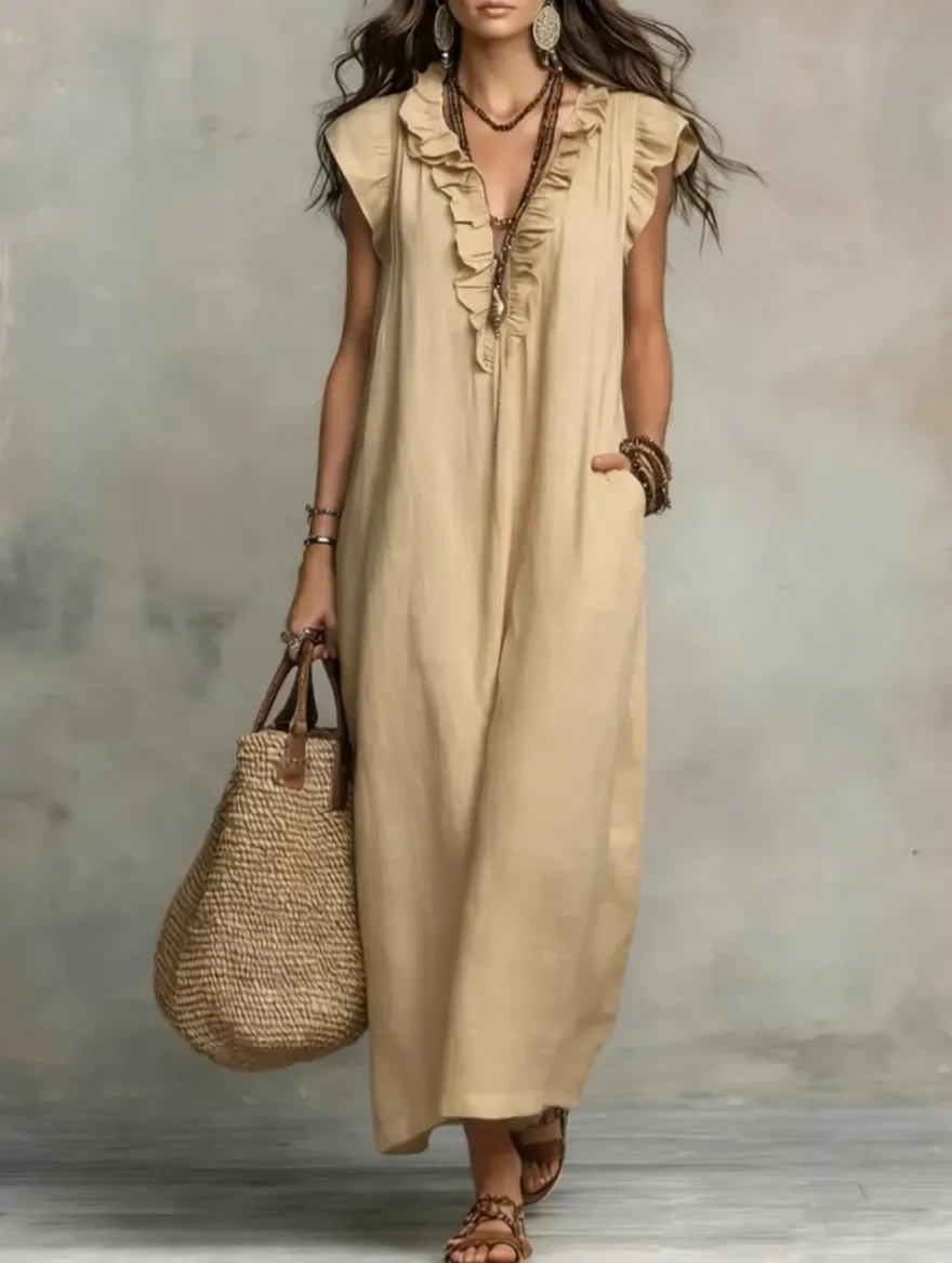 Bohemian maxi dress
