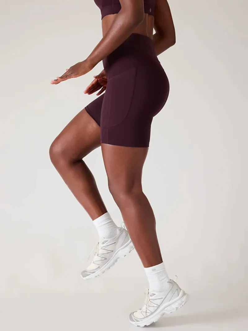Contoured Biker Shorts For Chic Active Style