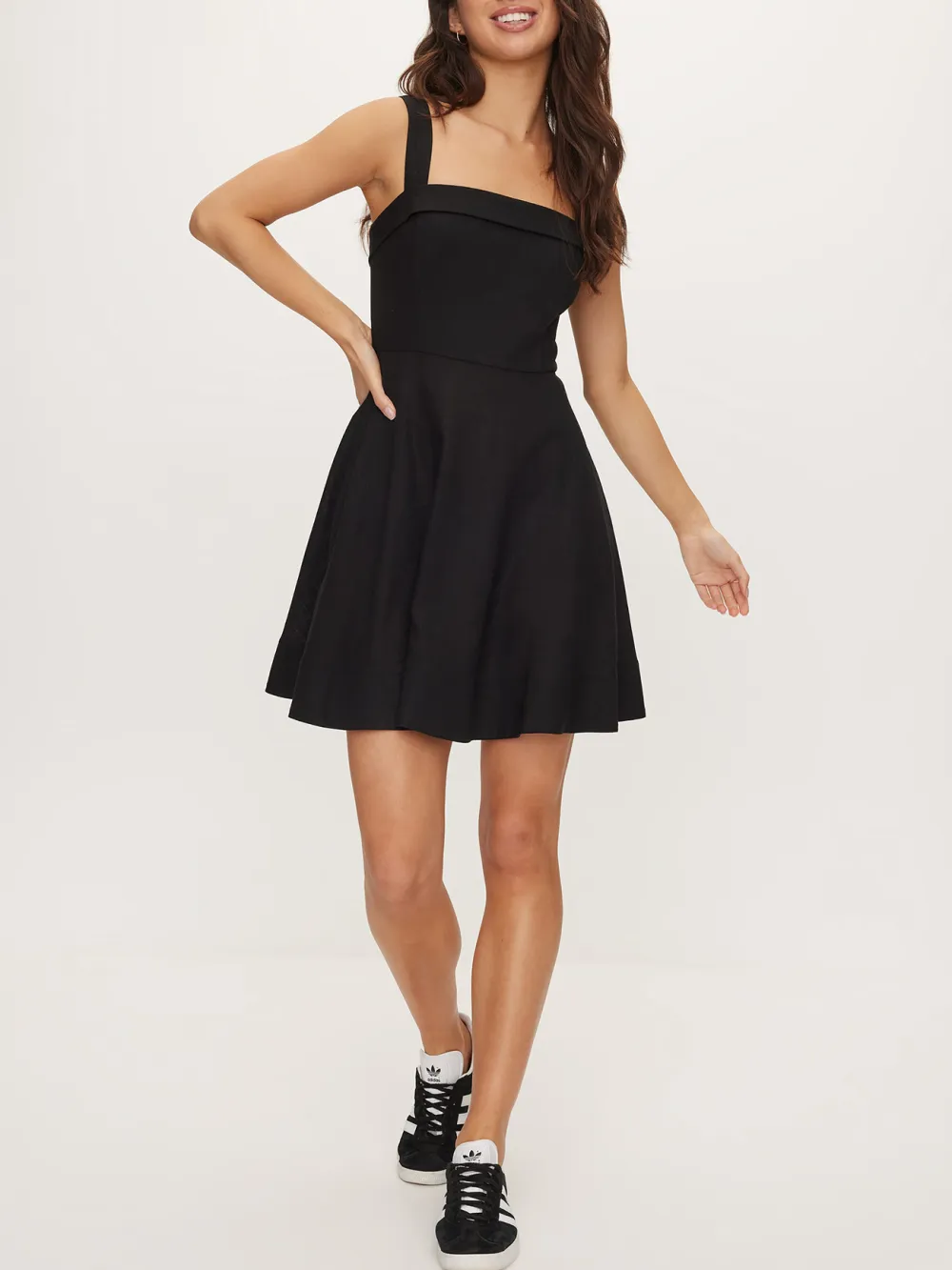 Skinny Black Mini Dress