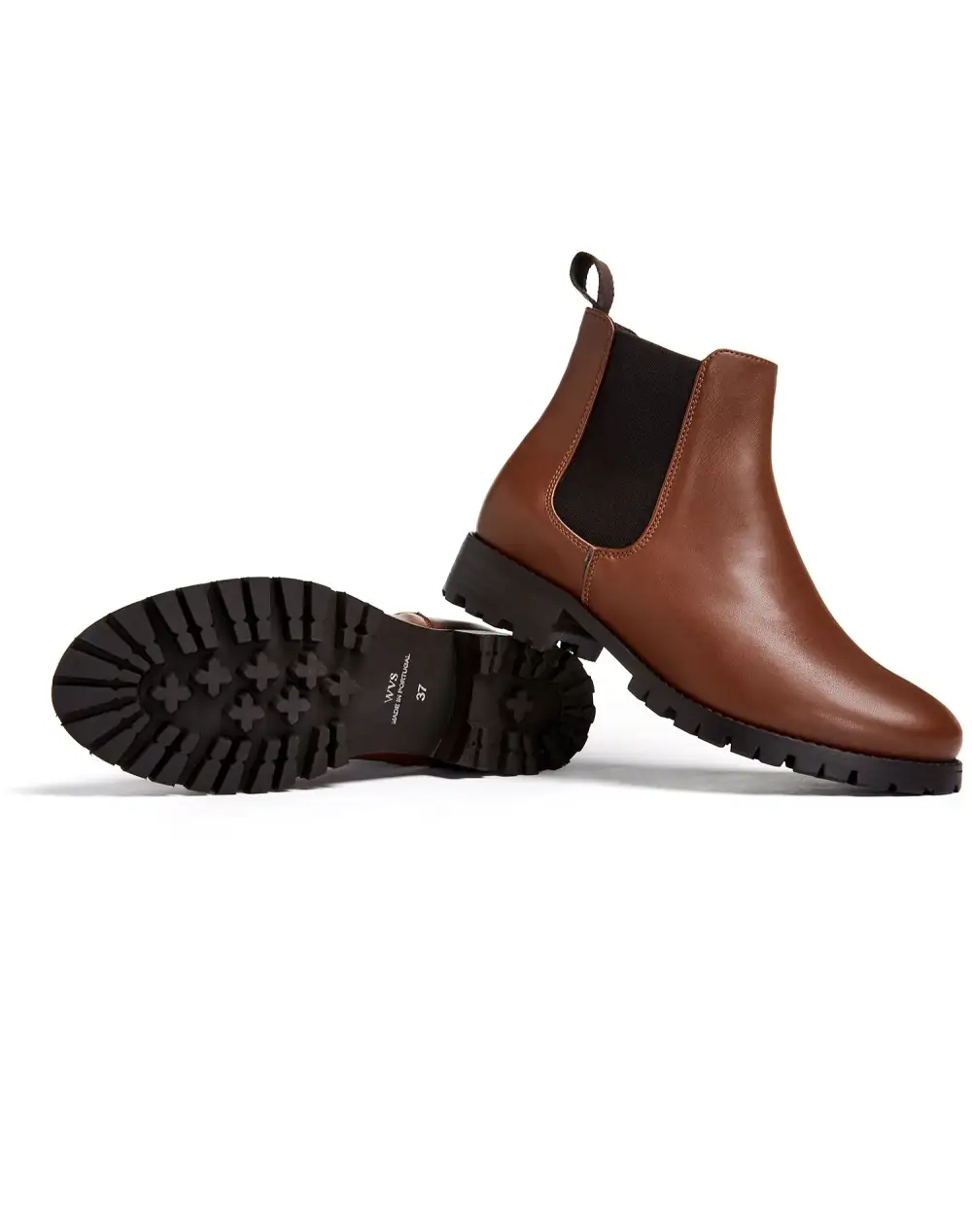 Women's Classic Country Water Resistant Vegan Leather Chelsea Boots