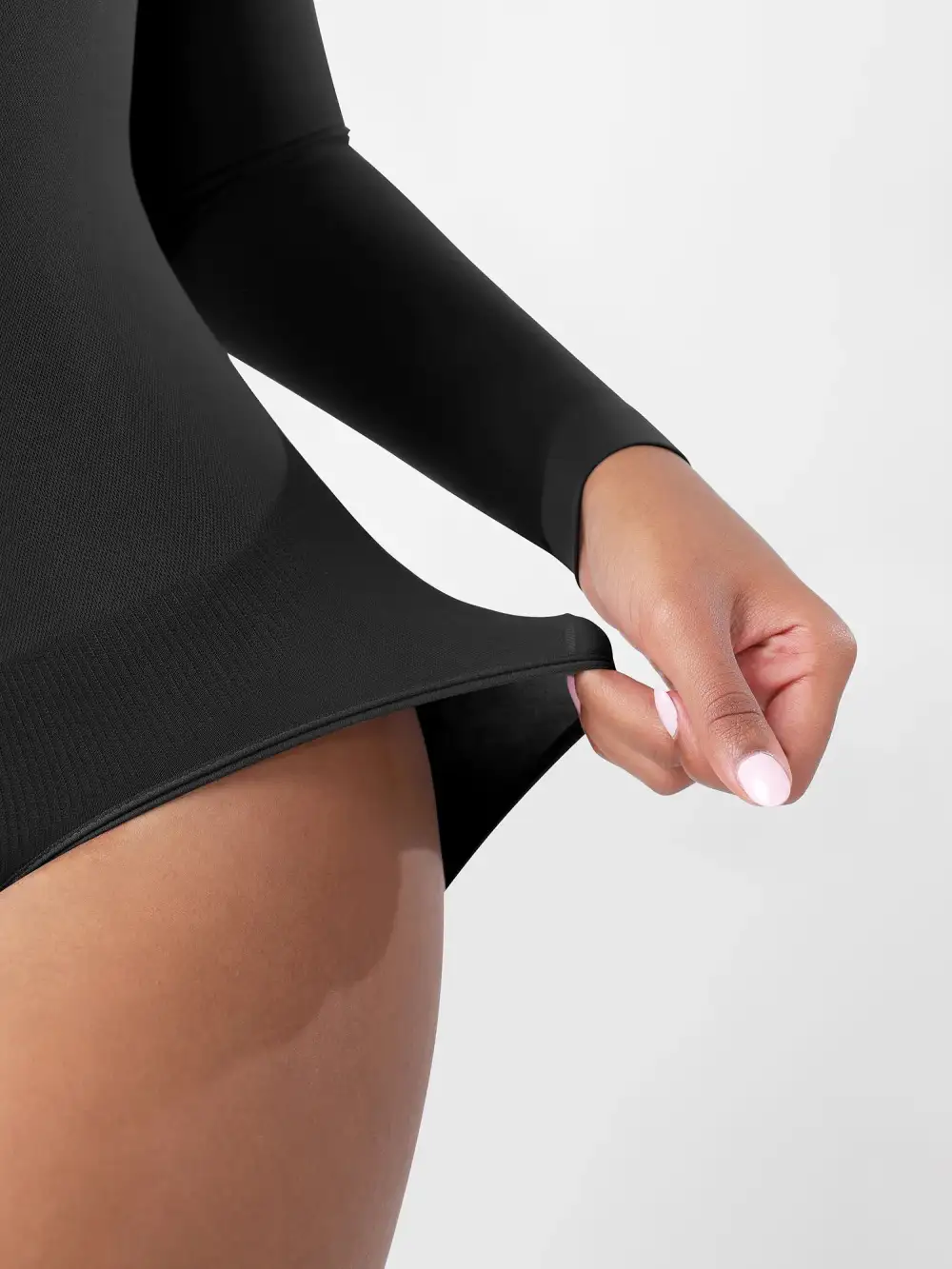 Seamless Long Sleeve Shaping Bodysuit