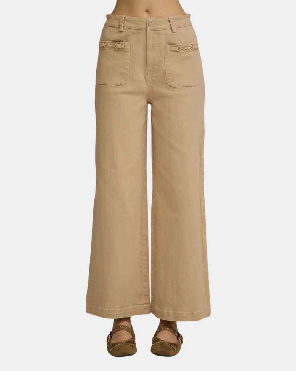 Hardware Detail Pants
